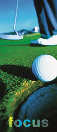 Framed Focus-Putter Print