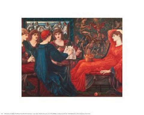 Framed Laus Veneris Print