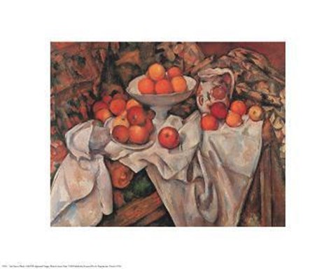 Framed Apples And Oranges Print