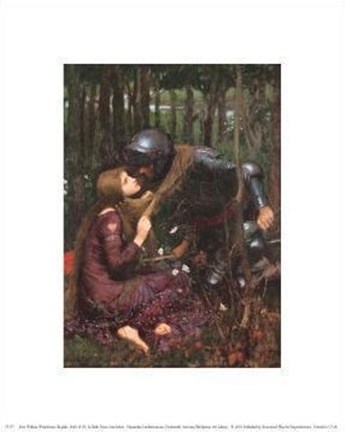 Framed La Belle Dame Sans Merci Print