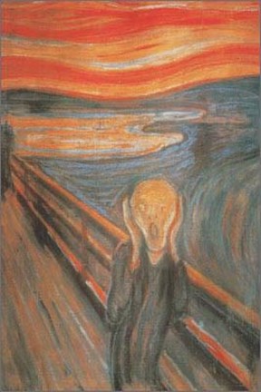 Framed Scream, c.1893 Print