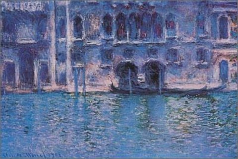 Framed Venice, Palaza Da Mula, 1908 Print