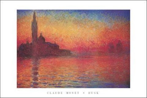 Framed Dusk, Crepusculo Print