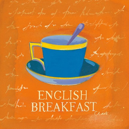 Framed English Breakfast Print