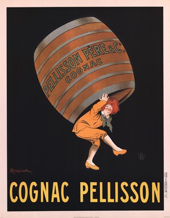 Framed Cognac Pellisson Print