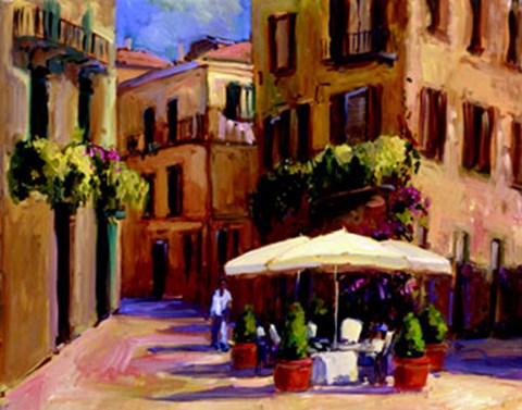 Framed Cafe Bordeaux Print