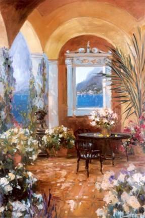 Framed Veranda II Print