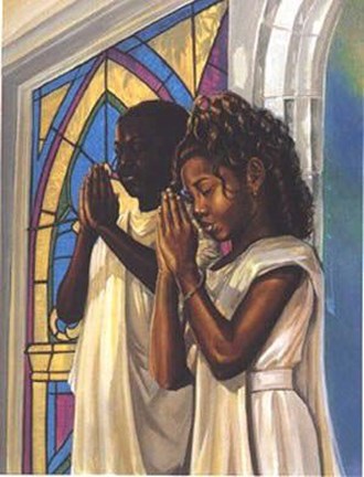 Framed Daily Prayer Print