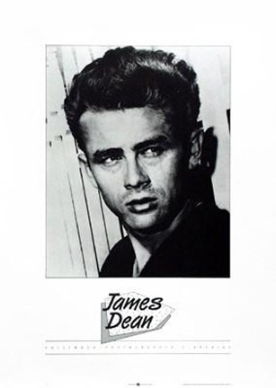 Framed James Dean Print