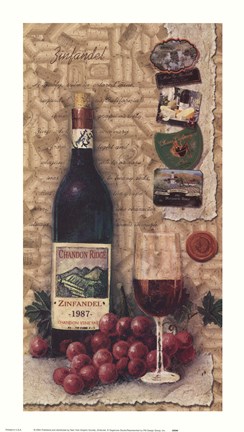 Framed Zinfandel Print