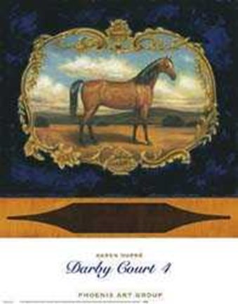 Framed Darby Court 4 Print