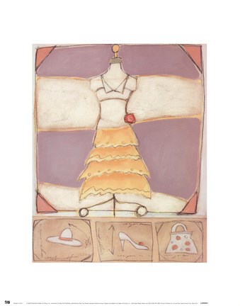 Framed Haute Couture Two Print