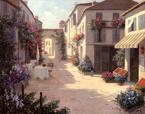 Framed Little Shop Print