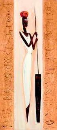 Framed Nubile Nubian II Print