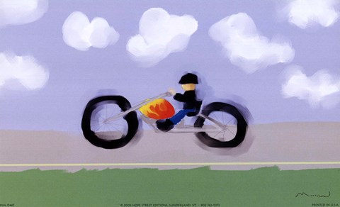 Framed Chopper Print