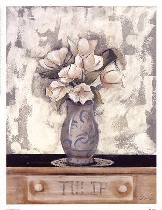 Framed Octavia&#39;s Tulips Print