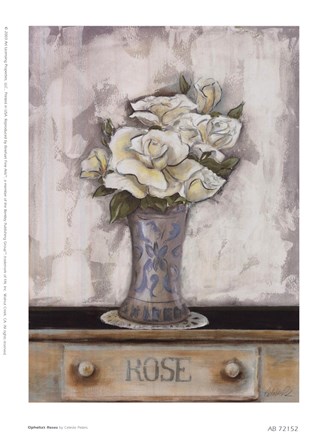 Framed Ophelia&#39;s Roses Print