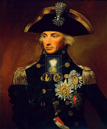 Framed Admiral Sir Horatio Nelson Print