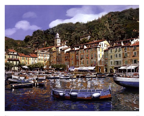 Framed Portofino Print