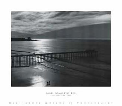 Framed Scripps Pier Print