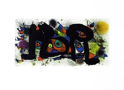 Framed Sculptures Print