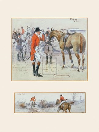 Framed Hell of a Feller Print