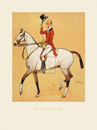 Framed Blood and Quality Print