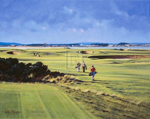Framed St Andrews 11Th - &#39;High (In)&#39; Print