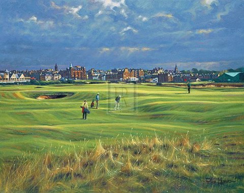 Framed St Andrews 16Th - &#39;Corner of the Dyke&#39; Print