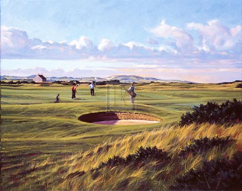 Framed St Andrews 4Th - &#39;Ginger Beer&#39; Print