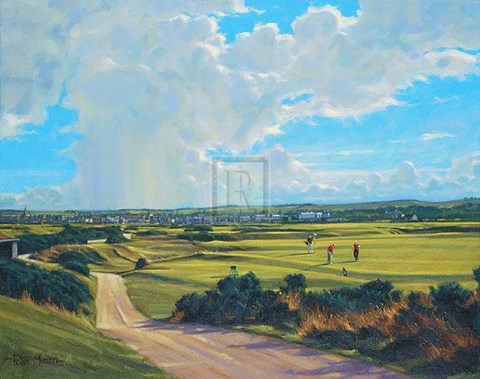 Framed St Andrews 5Th - &#39;Hole O&#39;cross (Out)&#39; Print