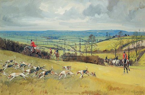 Framed Whaddon Chase Print