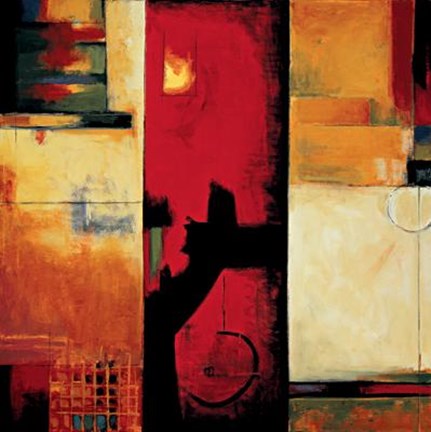 Framed Divide I Print