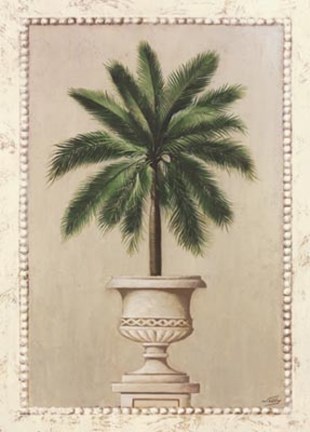 Framed Palm Appeal I Print