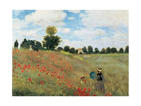 Framed Coquelicots Print