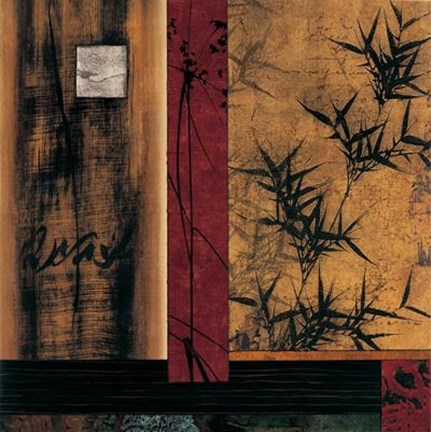 Framed Sun Salutation I Print