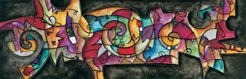 Framed All Night Long Print