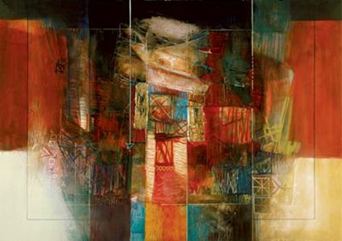 Framed Sinfonia N&#176; 3 Print