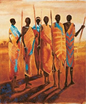 Framed Les Gardiens De La Terre Print