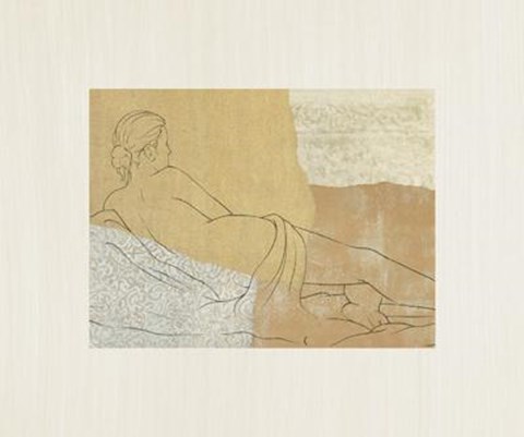 Framed Female Figure III Print