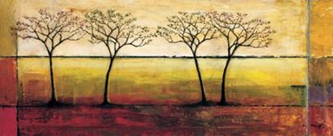 Framed Life Line II Print