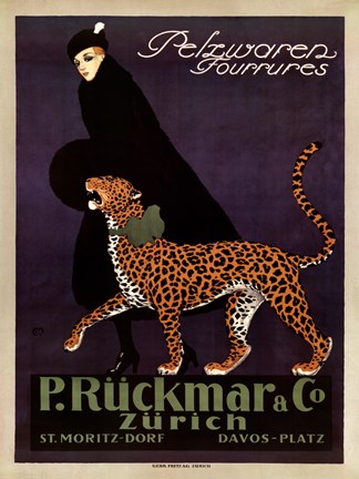 Framed P Ruckmar C, 1910 Print
