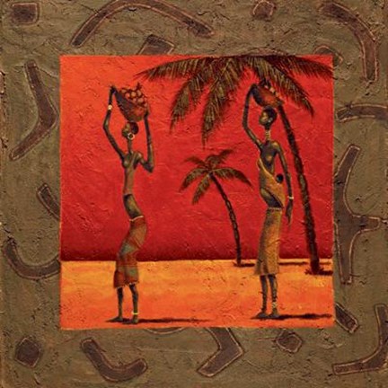 Framed Sun Tribe II Print