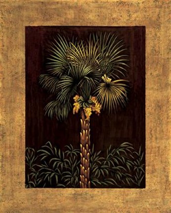 Framed Tropical Paradise I Print