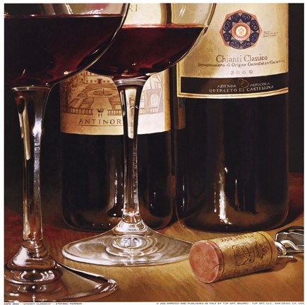 Framed Chianti Classico Print