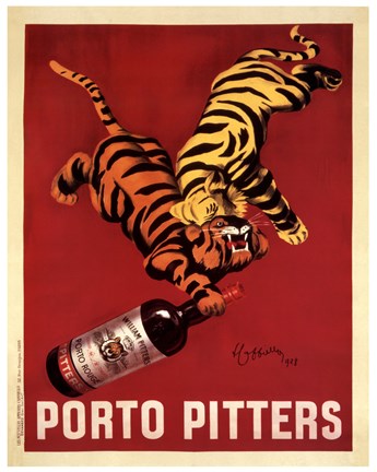 Framed Porto Pitters Print