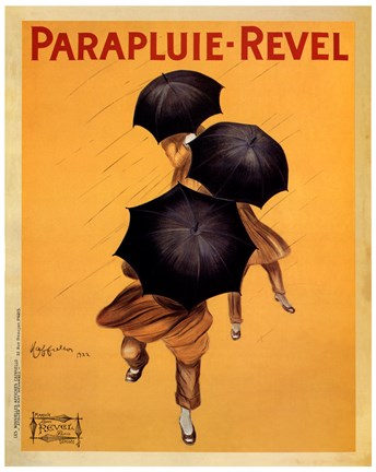 Framed Parapluie-Revel, 1922 Print