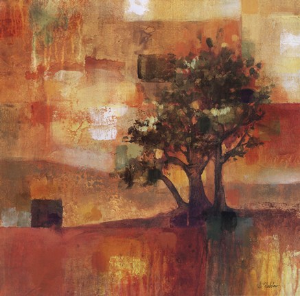 Framed Harvest Light II Print