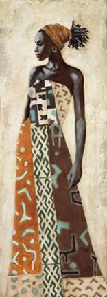 Framed Femme Africaine IV Print