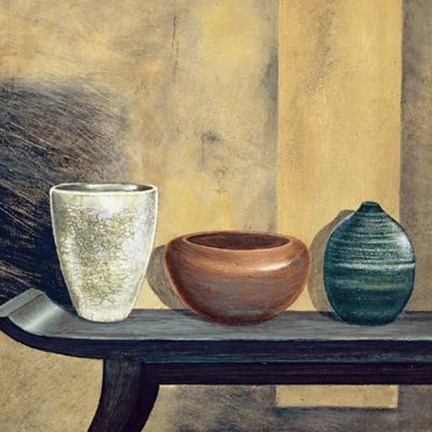 Framed Asian Collection I Print